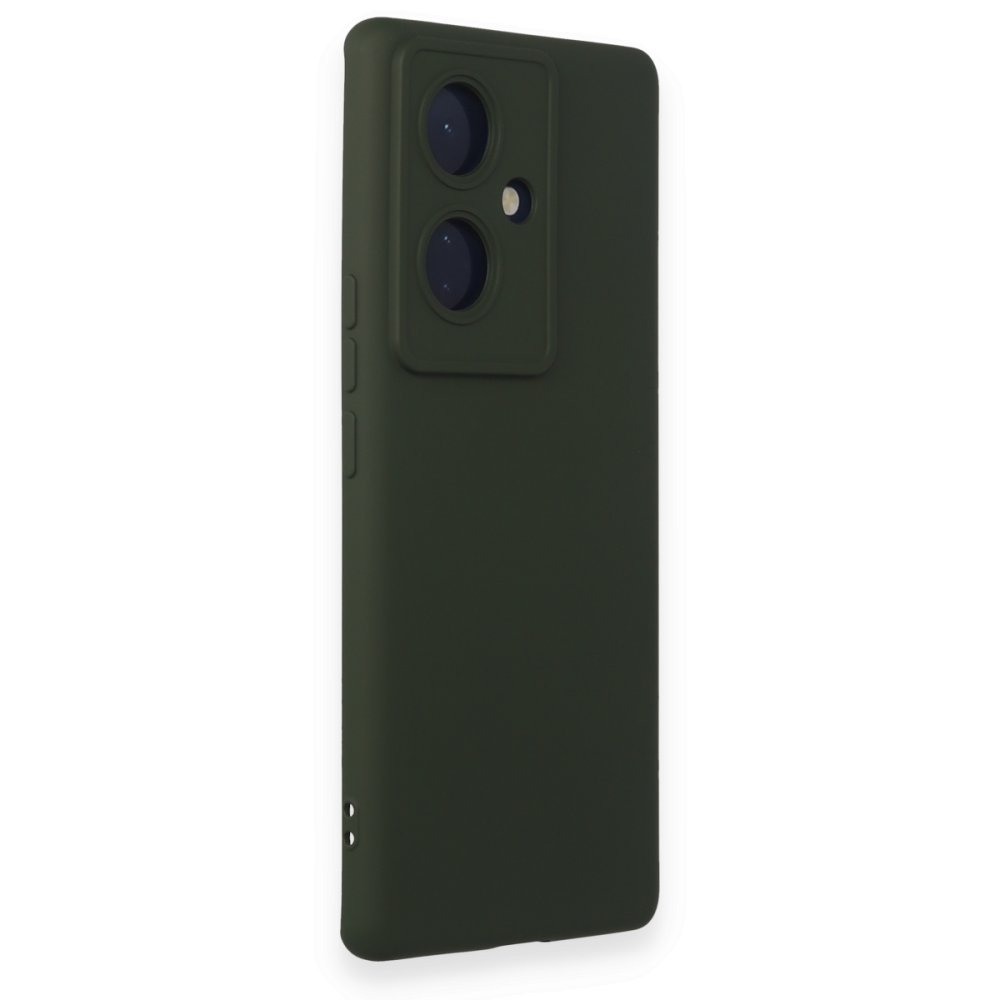Vivo V29 Lite Kılıf Nano içi Kadife Silikon - Koyu Yeşil Vivo V29 Lite Kılıf Nano içi Kadife Silikon - Koyu Yeşil