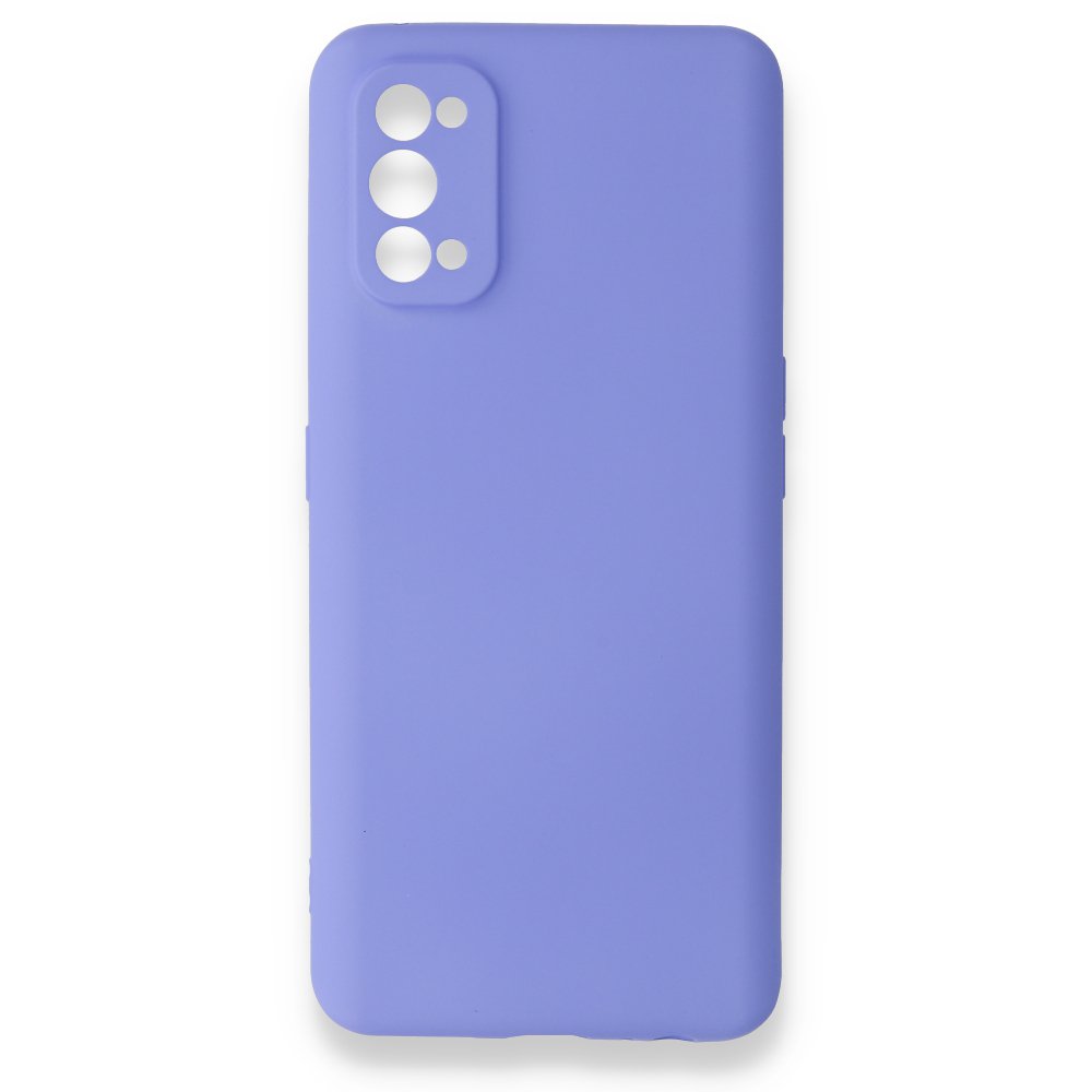 Realme 7 Pro Kılıf First Silikon - Lila  Realme 7 Pro Kılıf First Silikon - Lila