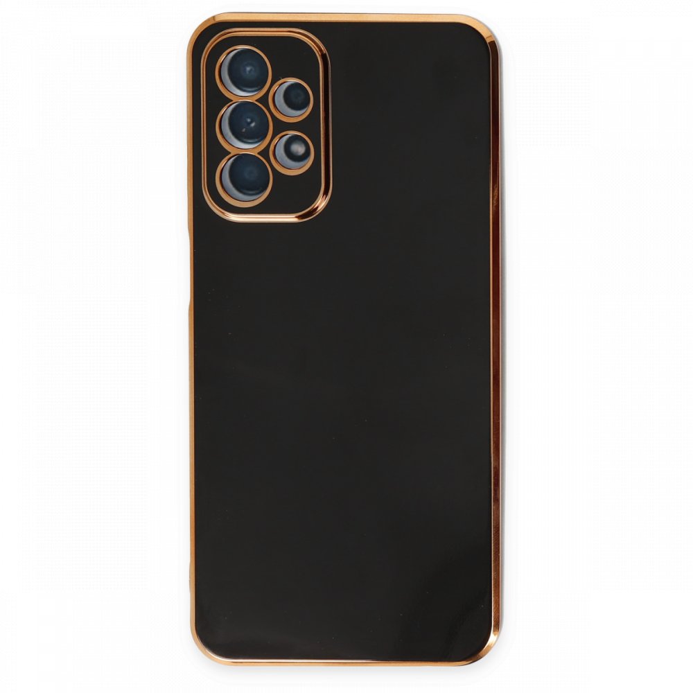  Samsung Galaxy A23 4G Kılıf Volet Silikon - Siyah