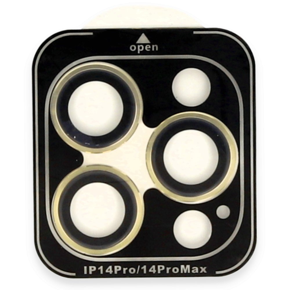  iPhone 15 Pro Max Bind Metal Kamera Lens - Lacivert